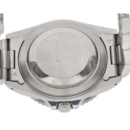 275 - Rolex Oyster Perpetual Date GMT-Master II gentleman's stainless steel wristwatch, reference. 16710, ... 