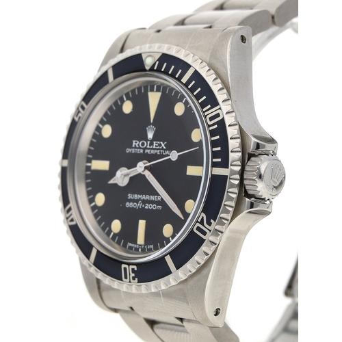 266 - RECENTLY SERVICED AND UNDER GUARANTEE UNTIL 06/2026 -Rolex Oyster Perpetual Submariner stainless ste... 