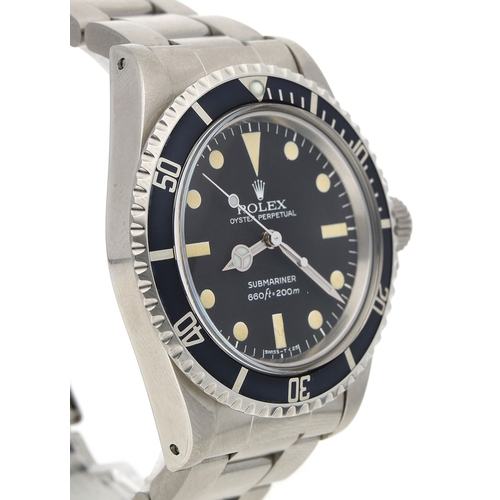 266 - RECENTLY SERVICED AND UNDER GUARANTEE UNTIL 06/2026 -Rolex Oyster Perpetual Submariner stainless ste... 