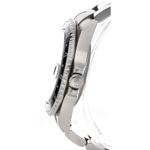 270 - Rolex Oyster Perpetual Date GMT-Master II stainless steel gentleman's wristwatch, reference no. 1671... 