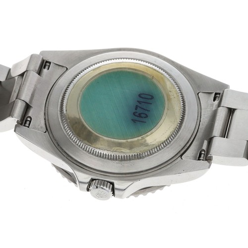 270 - Rolex Oyster Perpetual Date GMT-Master II stainless steel gentleman's wristwatch, reference no. 1671... 
