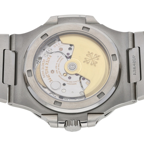 290 - Very Fine Patek Philippe Nautilus 'First Series' automatic stainless steel gentleman's wristwatch, r... 