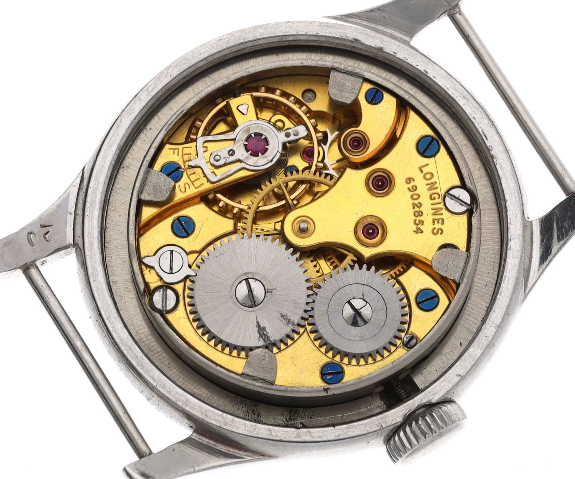 West End Watch Co. by Longines stainless steel mid-size fixed lug ...
