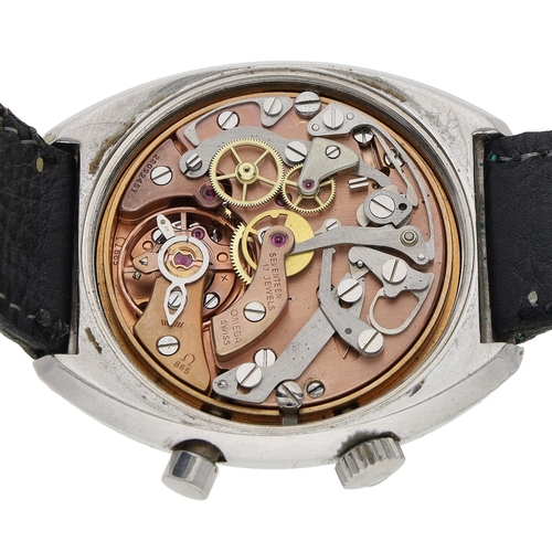 256 - Omega Genéve Chronostop 'flyback' stainless steel gentleman's wristwatch, reference no. 145.009 / 14... 