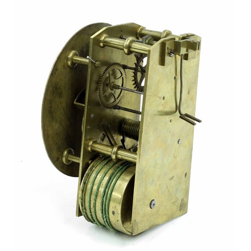 Single fusee bracket clock movement, with 5.75