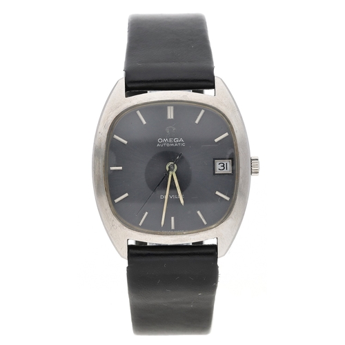 257 - Omega De Ville automatic stainless steel gentleman's wristwatch, reference no 162045, serial no. 290... 