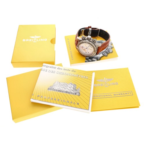 295 - Breitling Chrono Avenger M1 Chronograph titanium gentleman's wristwatch, reference no. E73360, seria... 