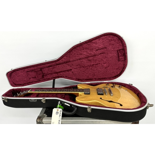 202 - 2010 Tokai UES-130 VNT semi-hollow body electric guitar, made in Japan; Body: natural finished figur... 