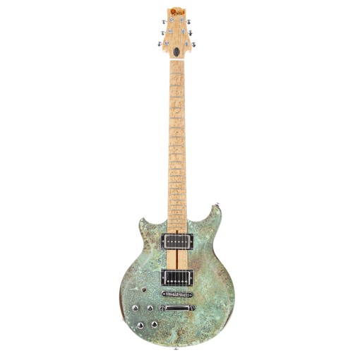 188 - Scott Walker Special Custom left-handed electric guitar, made in USA; Body: Mahogany with textured o... 