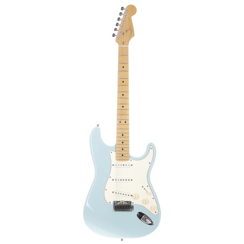 184 - Fender American Standard Stratocaster electric guitar, made in USA, circa 1996; Body: Daphne blue fi... 