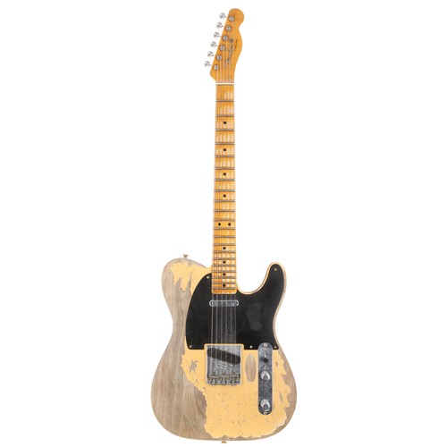 195 - 2023 Fender Custom Shop Limited Edition 1950 Double Esquire electric guitar, made in USA; Body: heav... 