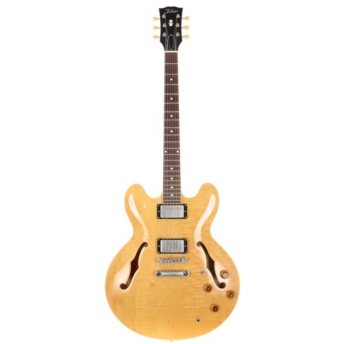 202 - 2010 Tokai UES-130 VNT semi-hollow body electric guitar, made in Japan; Body: natural finished figur... 