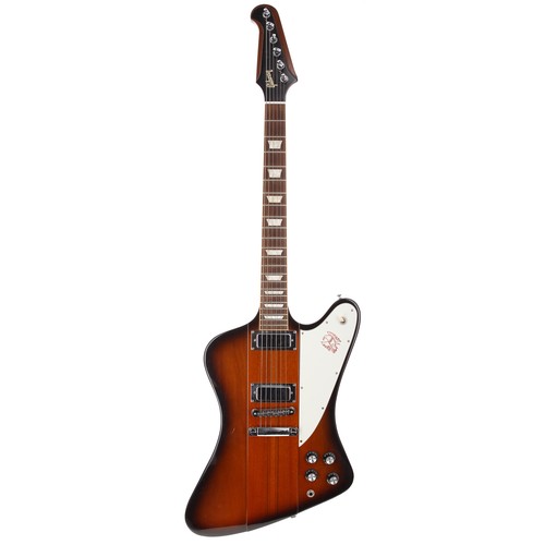 206 - 2013 Gibson Firebird V electric guitar, made in USA; Body: two-tone sunburst finish, a few minor scr... 