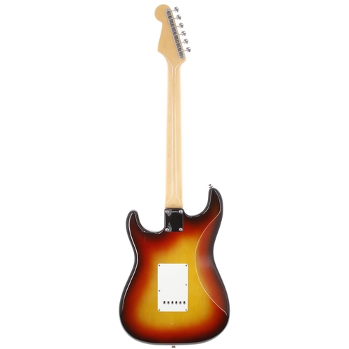 296 - 2013 Fender American Vintage 65 Reissue Stratocaster electric guitar, made in USA; Body: sunburst fi... 