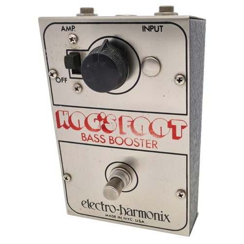 1255 - 1970s Electro-Harmonix Hog's Foot Bass Booster guitar pedal, made in USA*Please note: Gardiner Houlg... 