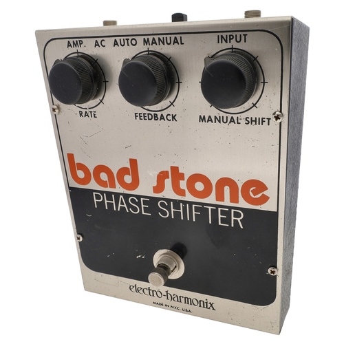 1259 - Electro-Harmonix Bad Stone Phase Shifter guitar pedal, made in USA, circa 1974*Please note: Gardiner... 