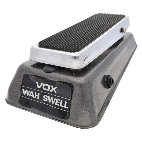 1260 - 1970s Vox Wah Swell guitar pedal, made in England, boxed*Please note: Gardiner Houlgate do not guara... 