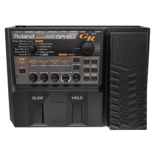 1268 - Roland GR-20 guitar synthesizer pedal unit*Please note: Gardiner Houlgate do not guarantee the full ... 