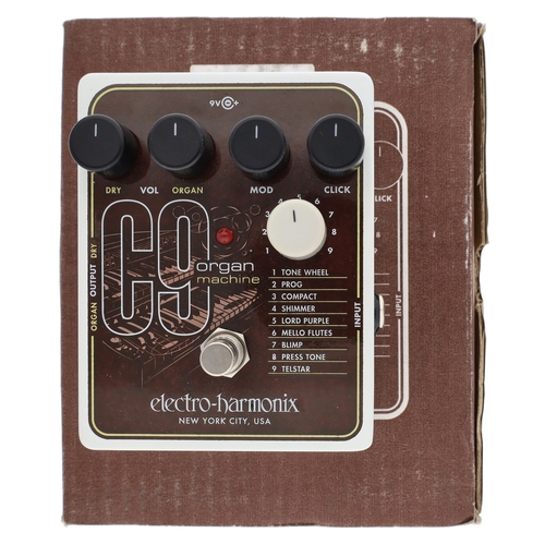 1274 - Electro-Harmonix C9 Organ Machine guitar pedal, boxed*Please note: Gardiner Houlgate do not guarante... 
