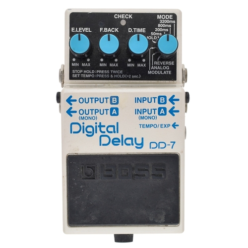 1279 - Boss DD-7 Digital Delay guitar pedal*Please note: Gardiner Houlgate do not guarantee the full workin... 