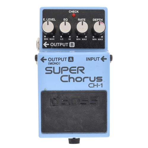 1280 - Boss CH-1 Super Chorus guitar pedal*Please note: Gardiner Houlgate do not guarantee the full working... 