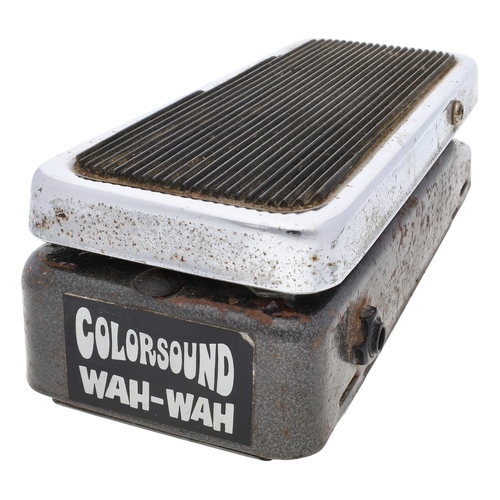 1298 - 1970s Sola Sound Colorsound Wah Wah guitar pedal*Please note: Gardiner Houlgate do not guarantee the... 