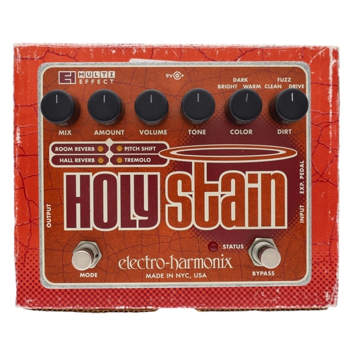 1308 - Electro-Harmonix Holy Stain multi-effect guitar pedal, boxed*Please note: Gardiner Houlgate do not g... 
