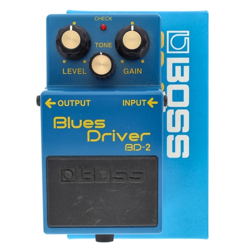 1315 - Boss BD-2 Blues Driver guitar pedal, boxed*Please note: Gardiner Houlgate do not guarantee the full ... 
