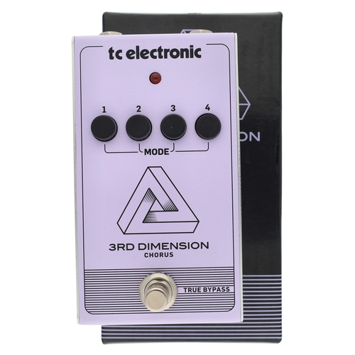 1326 - TC Electronic 3rd Dimension Chorus guitar pedal, boxed*Please note: Gardiner Houlgate do not guarant... 