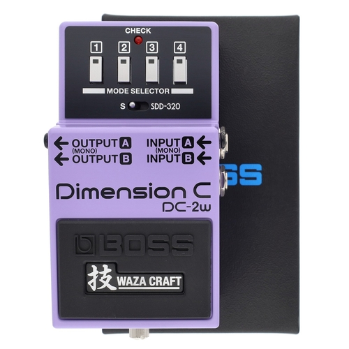 1350 - Boss Waza Craft DC-2W Dimension C guitar pedal, boxed*Please note: Gardiner Houlgate do not guarante... 