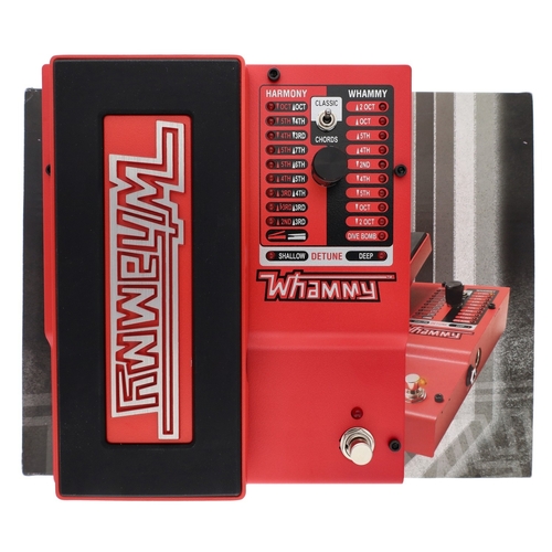 1353 - DigiTech Whammy pitch shifting guitar pedal, boxed*Please note: Gardiner Houlgate do not guarantee t... 