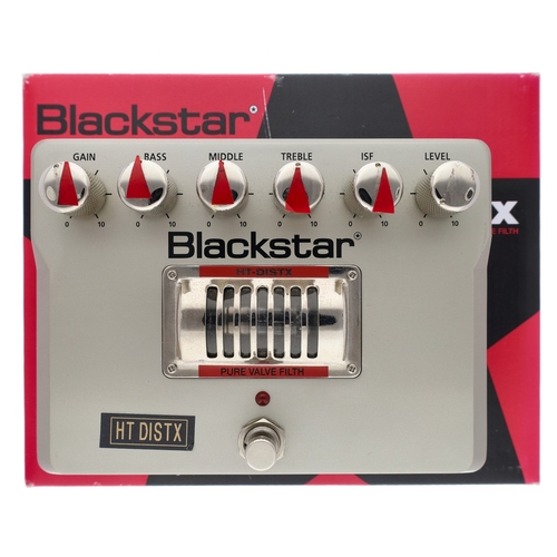 1356 - Blackstar Amplification HT-DISTX Pure Valve distortion guitar pedal*Please note: Gardiner Houlgate d... 