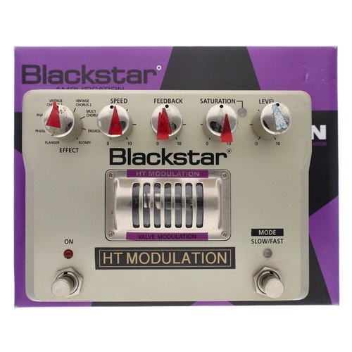1360 - Blackstar Amplification HT Modulation Valve guitar pedal*Please note: Gardiner Houlgate do not guara... 