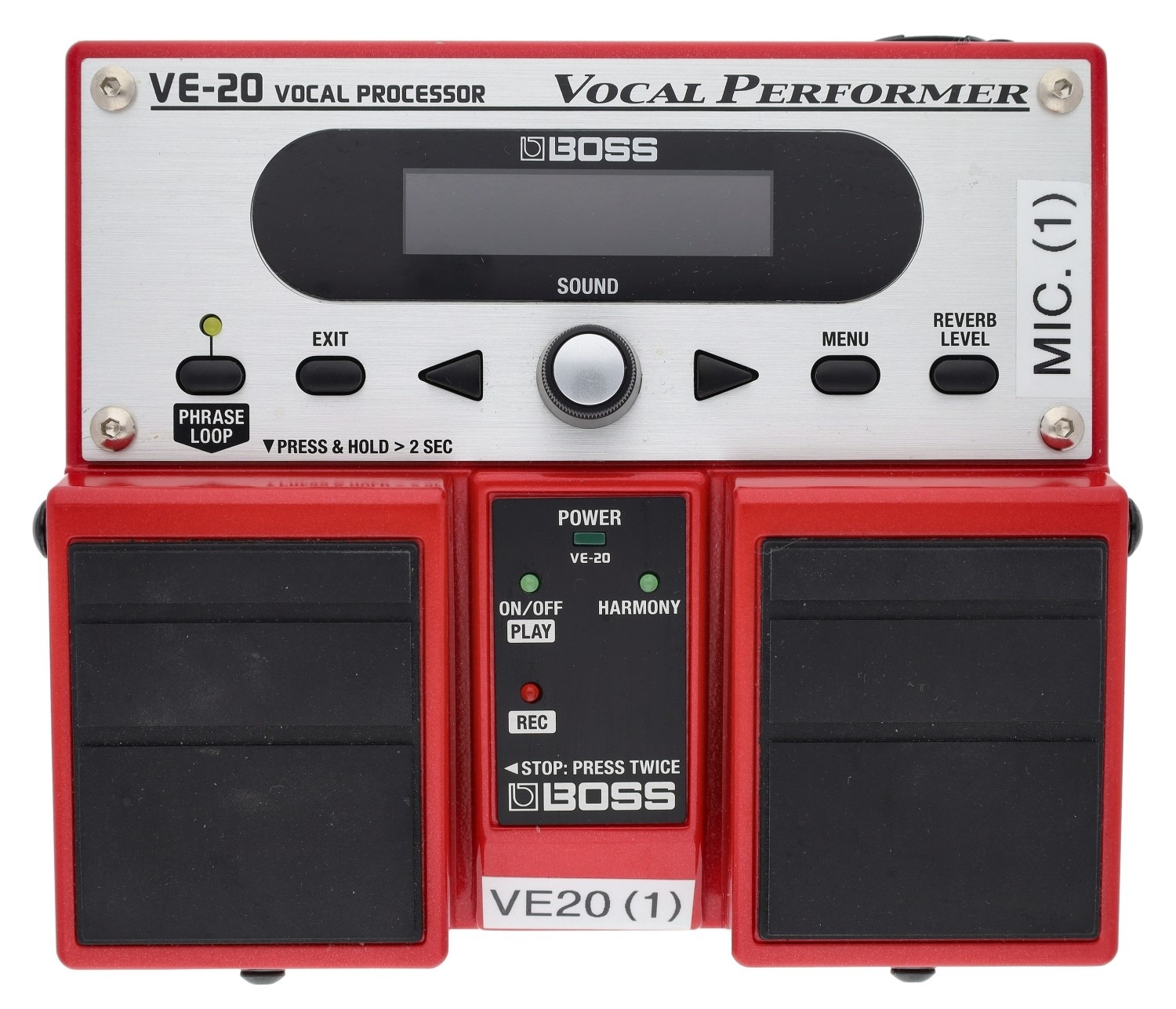 Boss VE-20 Vocal Processor Vocal Performer pedal*Please note: Gardiner ...