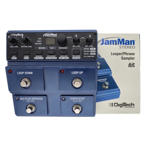 1435 - DigiTech Jam Man stereo looper/phrase sampler guitar pedal, boxed*Please note: Gardiner Houlgate do ... 