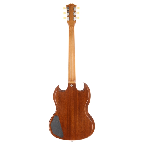 212 - 2019 Gibson SG Tribute electric guitar, made in USA; Body: natural walnut finished mahogany; Neck: m... 