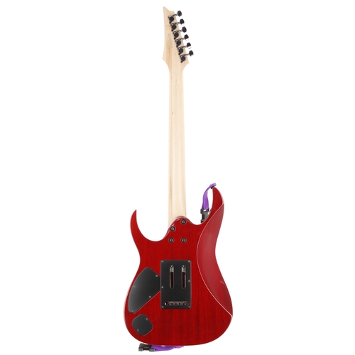 215 - 2003 Ibanez Prestige RG3270 electric guitar, made in Japan; Body: Deep Red finished maple top upon m... 