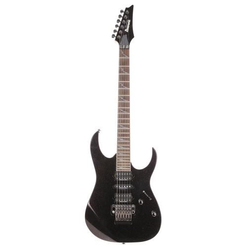 216 - 2009 Ibanez Prestige RG2670 electric guitar, made in Japan; Body: Galaxy black finished basswood; Ne... 