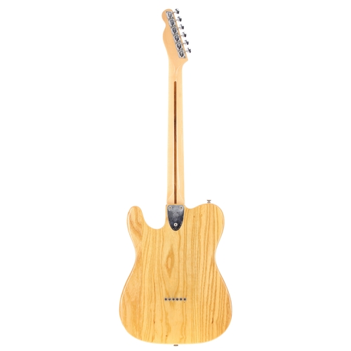 223 - 1974 Fender Telecaster Custom electric guitar, made in USA; Body: natural finished three piece ash, ... 