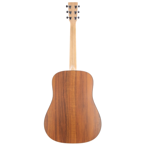 227 - 2006 C.F Martin DX1K acoustic guitar, made in Mexico; Back and sides: HPL koa; Top: solid spruce; Ne... 