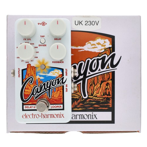 1289 - Electro-Harmonix Canyon Delay & Looper guitar pedal, boxed*Please note: Gardiner Houlgate do not... 