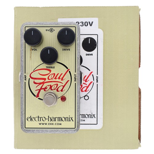 1290 - Electro-Harmonix Soul Food guitar pedal, boxed*Please note: Gardiner Houlgate do not guarantee the f... 