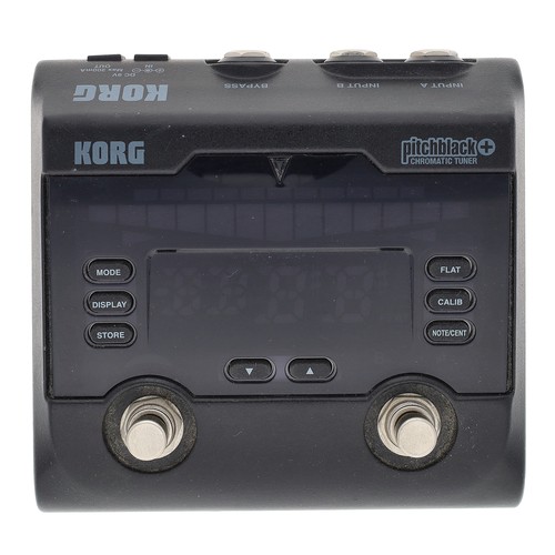 1291 - Korg Pitchblack + chromatic tuner guitar pedal*Please note: Gardiner Houlgate do not guarantee the f... 