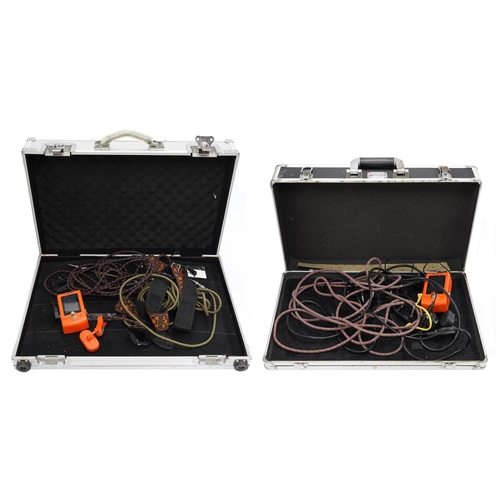 1281 - Roadrunner guitar pedal board flight case; together with a Kinsman pedal board flight case, two The ... 