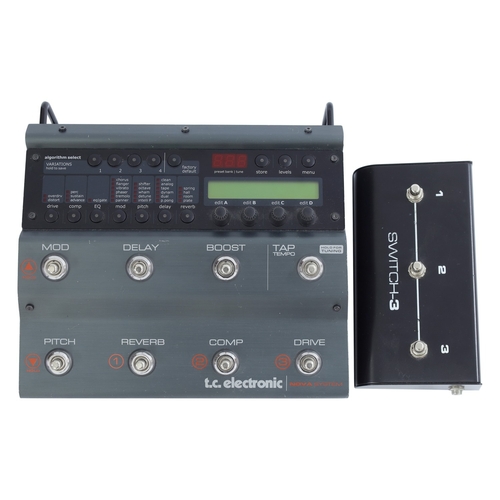 1302 - TC Electronic Nova System guitar pedal, with Switch 3 footswitch*Please note: Gardiner Houlgate do n... 
