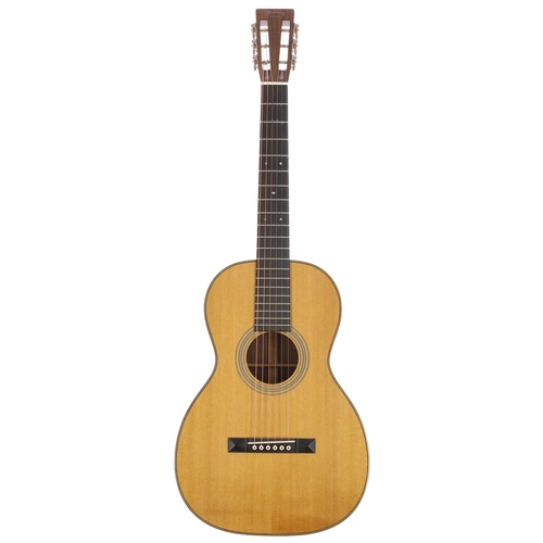 230 - 2011 C.F Martin Vintage Series 0-28 VS acoustic guitar, made in USA; Back and sides: Indian rosewood... 