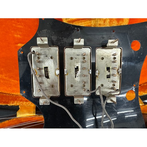 217 - 1969 Gibson SG Custom electric guitar, made in USA; Body: stripped finish, neck repair within body c... 