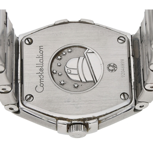 3 - Omega Constellation Diamonds lady's stainless steel wristwatch, reference no. 12310246055001, serial... 
