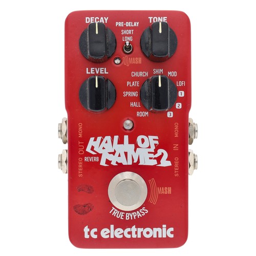 1442 - TC Electronic Hall of Fame 2 reverb guitar pedal*Please note: Gardiner Houlgate do not guarantee the... 