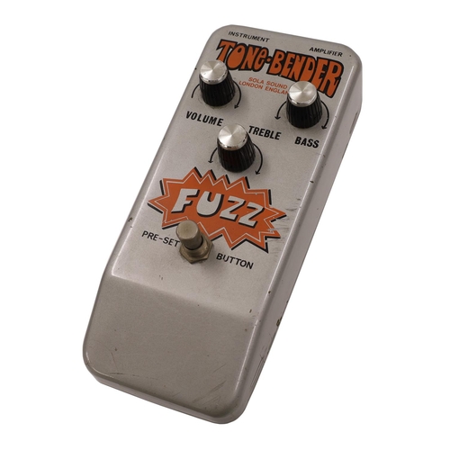1479 - 1970s Sola Sound Tone Bender Fuzz guitar pedal*Please note: Gardiner Houlgate do not guarantee the f... 